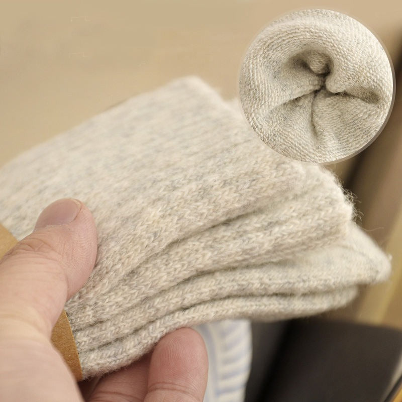 Chaussettes Laine d'Agneau Unisexes | Douceur & Chaleur Hivernale