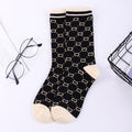 Chaussettes Mi-Mollet Coton | Motifs Luxueux & Style Raffiné
