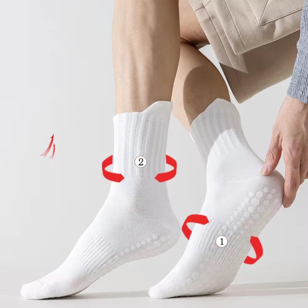 Chaussettes Antidérapantes Coton Unisexes | Sécurité & Douceur