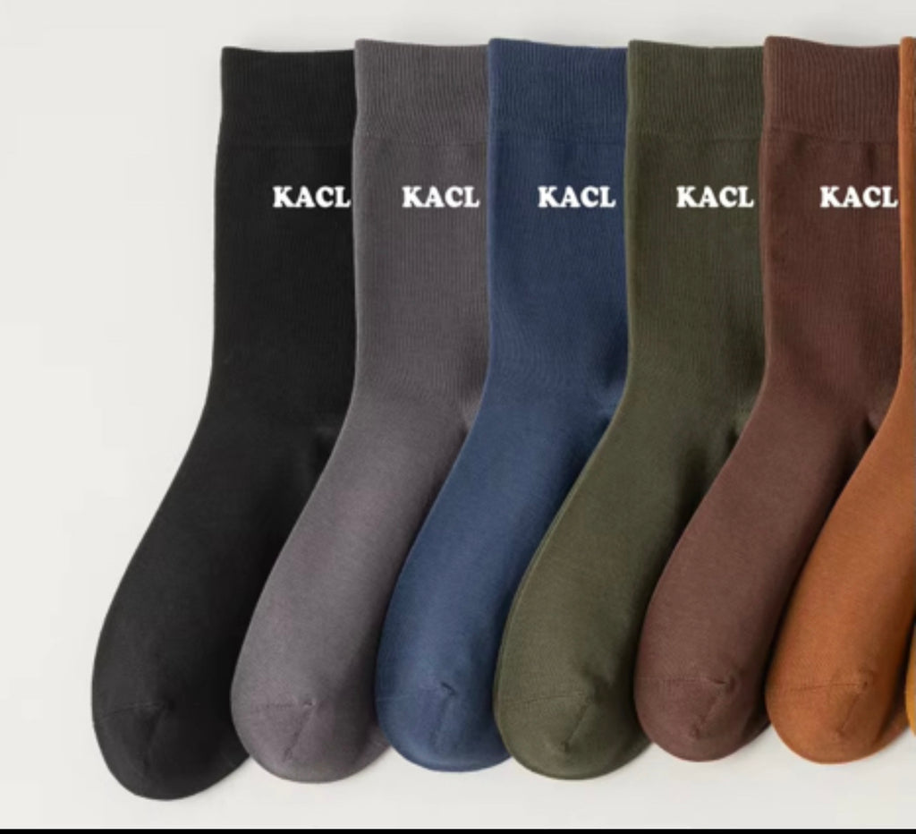 Pack 2 Paires Chaussettes Classiques KACL | Coton Premium Quotidien