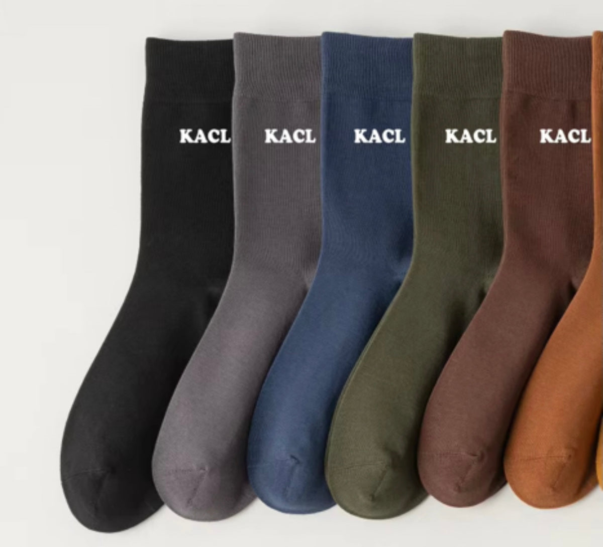 Pack 2 Paires Chaussettes Classiques KACL | Coton Premium Quotidien