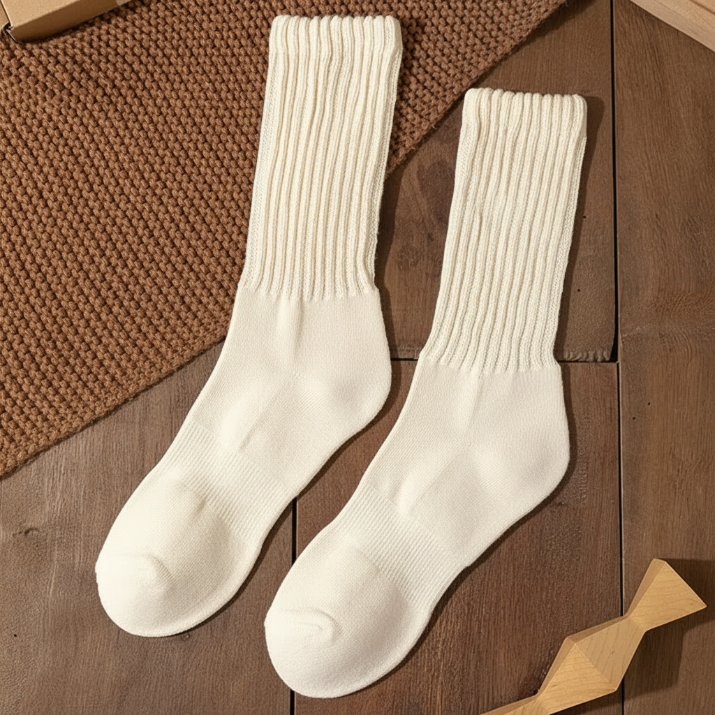 Chaussettes Côtelées Essentielles